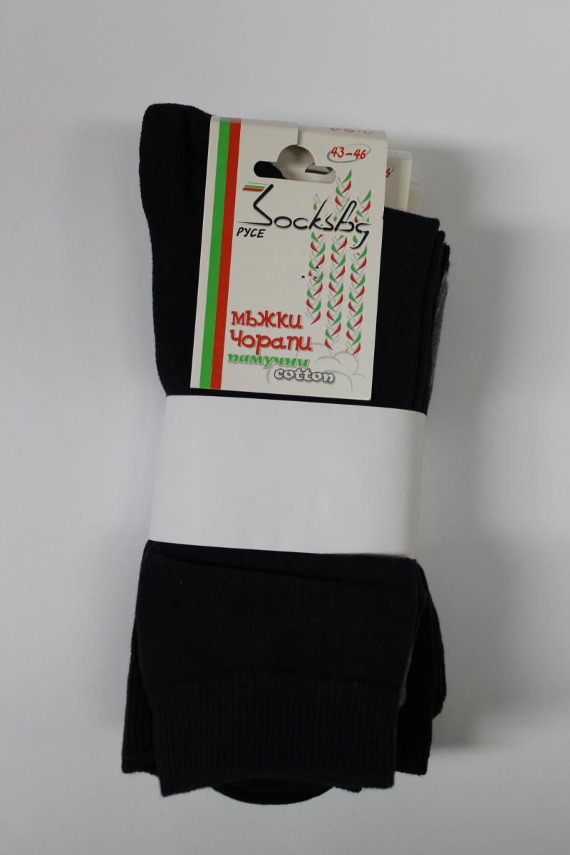 Мъжки чорапи памук с ликра - арт. 18МЧПЛ31